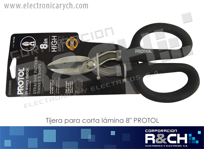 HM-90TS8 tijera para corta lamina 8&quot; PROTOL