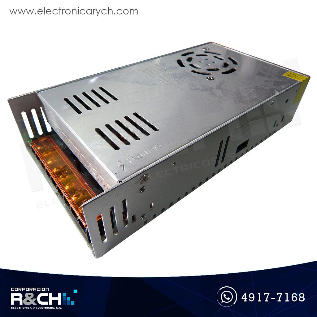 FE-2420A Fuente 24V 20A Aluminio con Ventilador