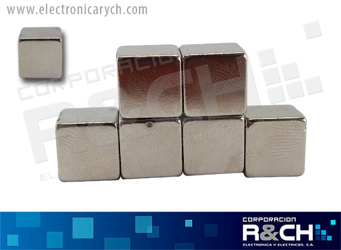 IM-C559 iman cuadrado neodimio N50 9x9x9mm