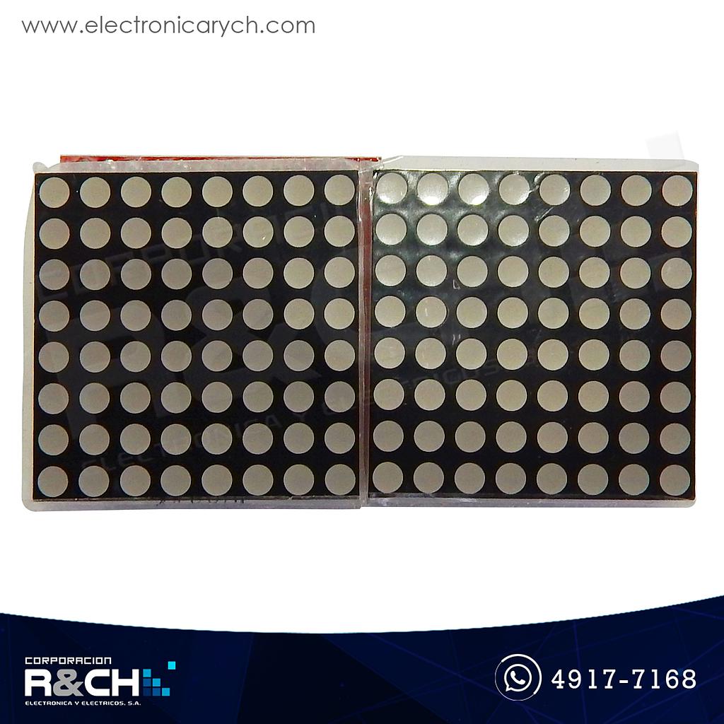 MD-3882 Módulo matriz de LEDs 3.2x6.4cm 8*8 para Raspberry Pi