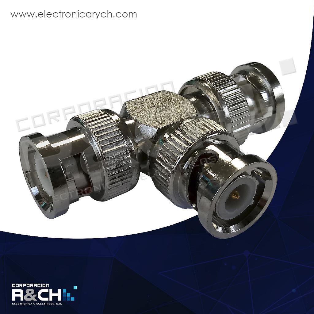 JC-3132 jack BNC tipo T macho