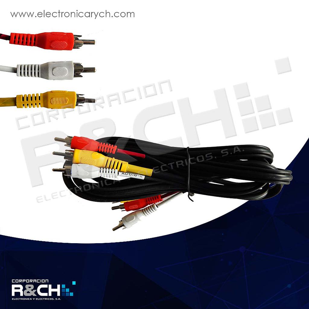 M-243 extension RCA x 3 6 pies