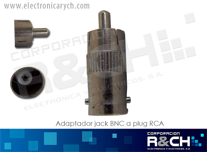 MF-32 adaptador jack BNC a plug RCA