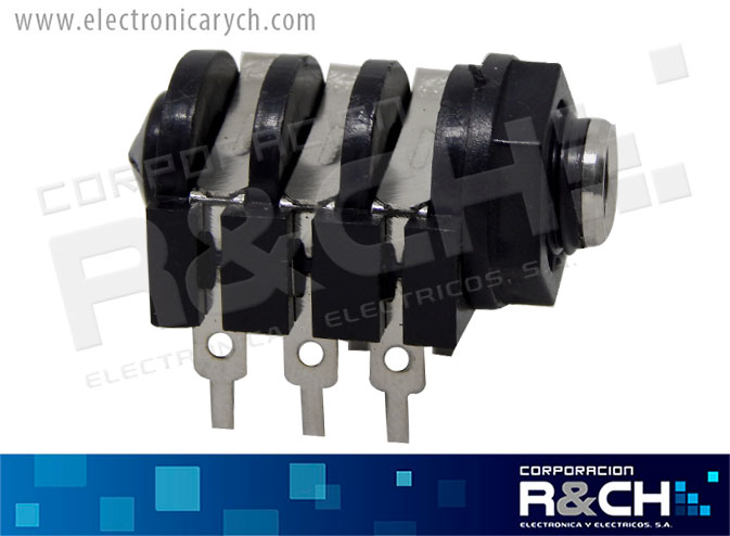 NB-316 jack stereo 1/4&quot; chasis