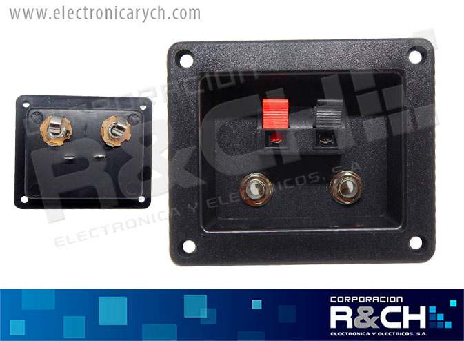NB-515 terminal doble para bocina cuadrada 3x3x1/4&quot;