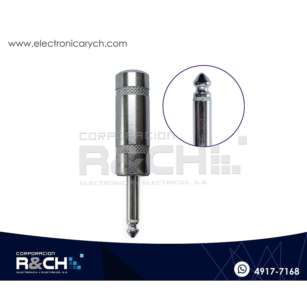 P-190 plug mono 1/4&quot; jumbo metal