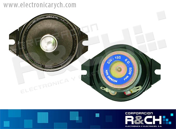 SW-19S tweeter 80W 6ohm 2 1/2&quot;