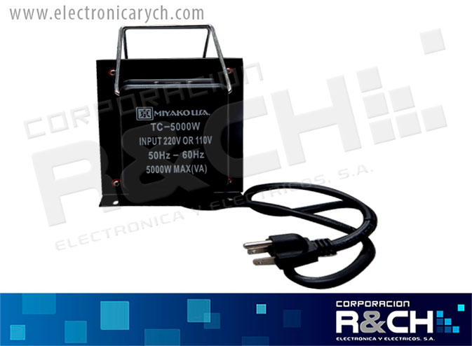 TC-5000W transformador 5000W step up-down