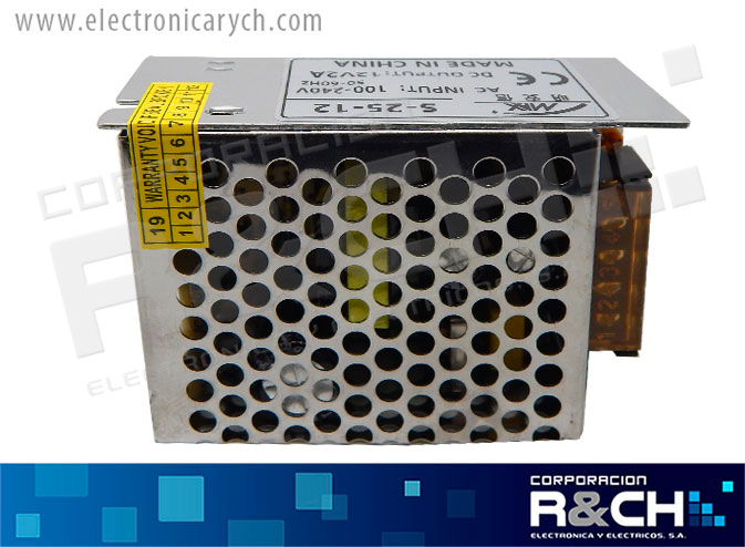 FE-1202A Fuente 12V 2A