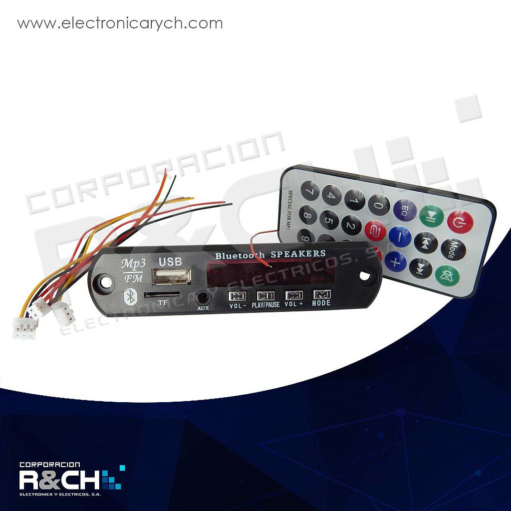 MD-TFRA modulo TF USB radio wireles bluetooth MP3 12V WMA