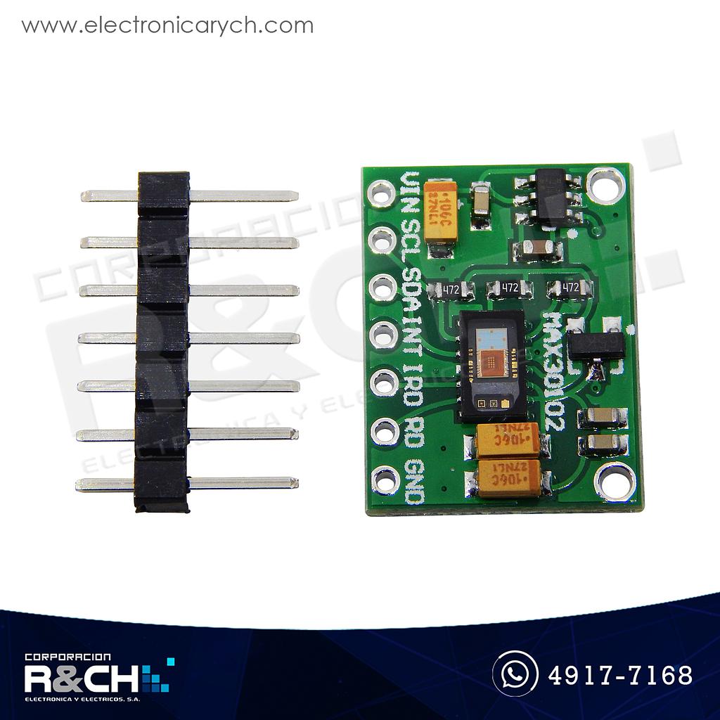 MD-MAX30102 Módulo sensor de pulso y concentracion de oxigeno