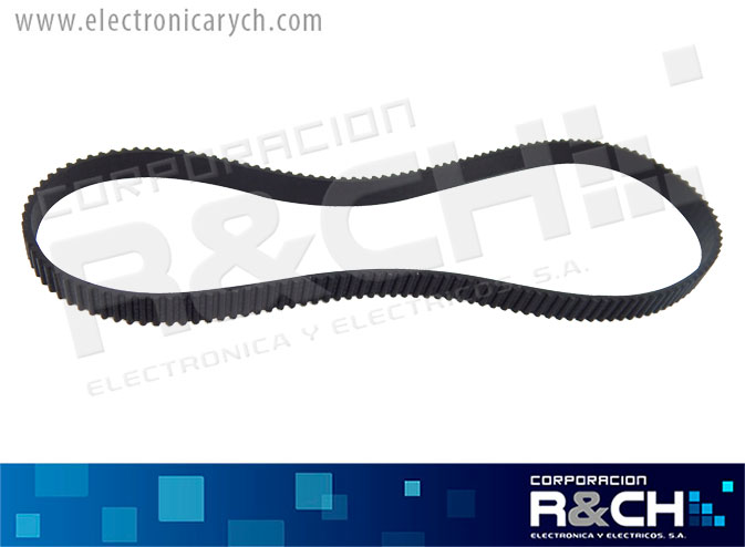PL-302B faja dentada de caucho L=302mm A=6mm GT2 mm