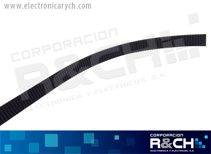 HM-GT210 Faja Para Impresora 3D 1 metro ancho=10mm espacio engrane=2mm hfaja=1.38mm