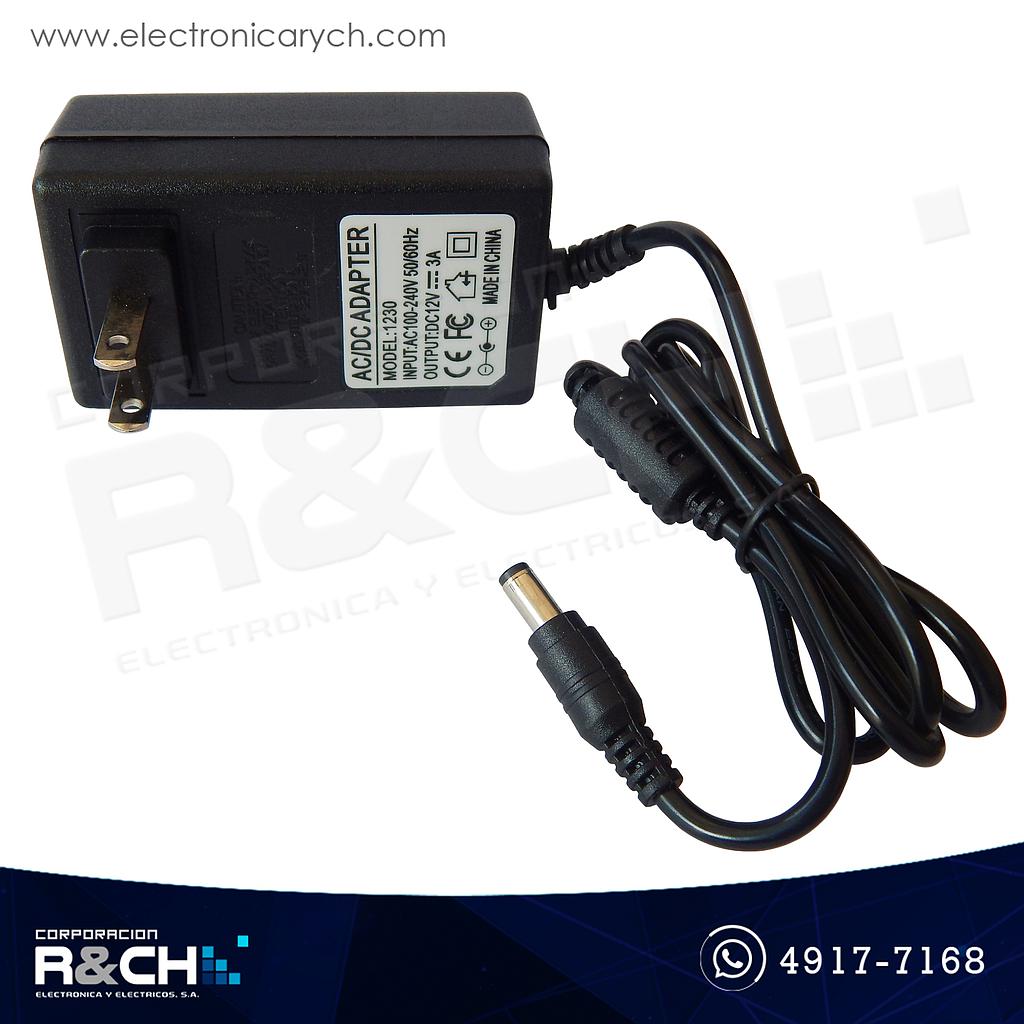 AD-1230 Adaptador 100-240AC a 12V DC 3A