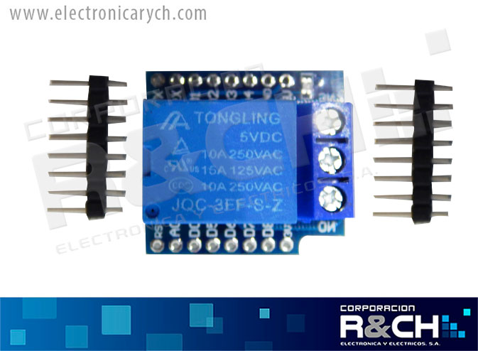 MD-RLW modulo relay para high level para D1 mini Wifi