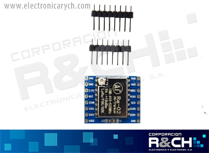 MD-Ra-02 modulo Lora SX1278 433MHZ