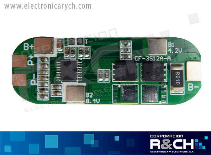 MD-3S5 modulo protector de bateria 3S 5A 12V