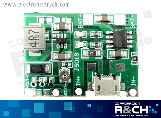 MD-18650CC modulo carga y descarja para 18650 lithium