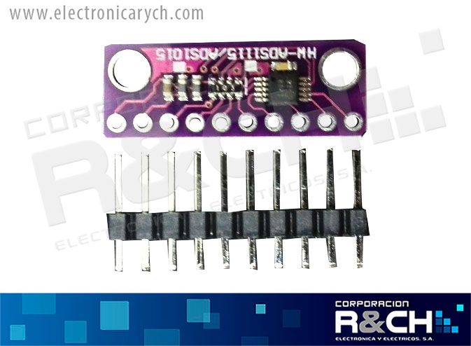 MD-ADS1015 modulo convertidos analogo digital GY-ADS1015