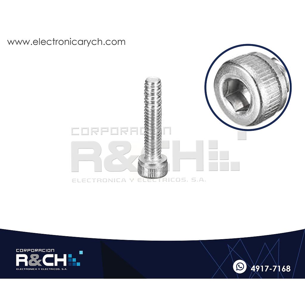 TOR-H320 Tornillo M3x20mm Cabeza Hexagonal interior