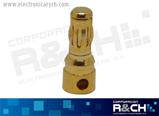 CN-B35MF Conector tipo bala 3.5mm Macho y Hembra