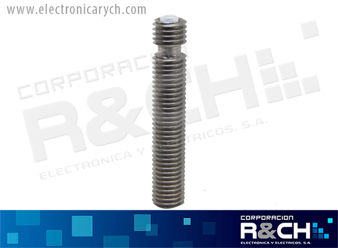 TOR-640T tornillo o garganta para impresora 3D con teflon M6x40mm
