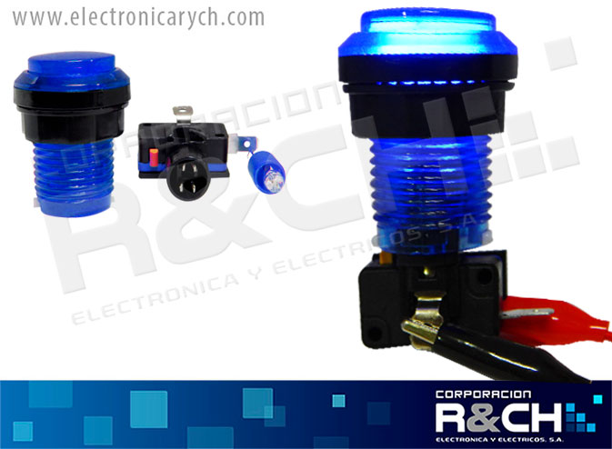 SW-32B switch para video juegos azul 32mm