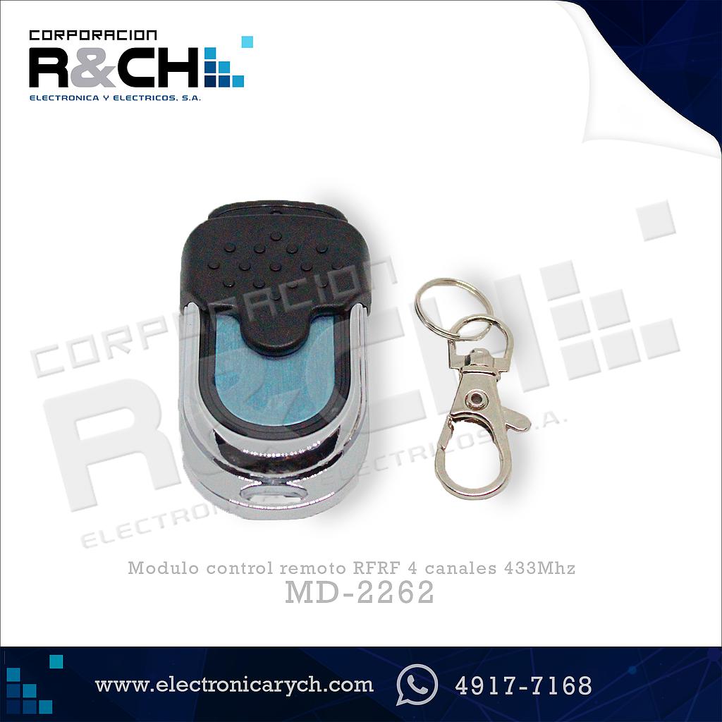 MD-2262 modulo control remoto RFRF 4 canales 433Mhz