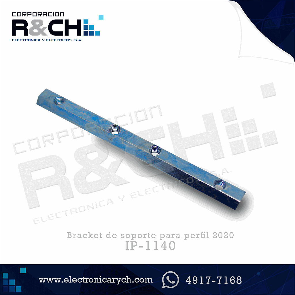 IP-1140 bracket de soporte para perfil 2020