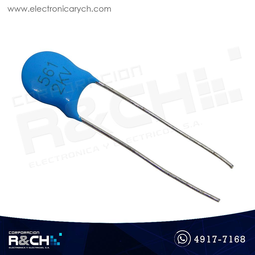 CC-560P/2K Capacitor 560pF (561)2KV