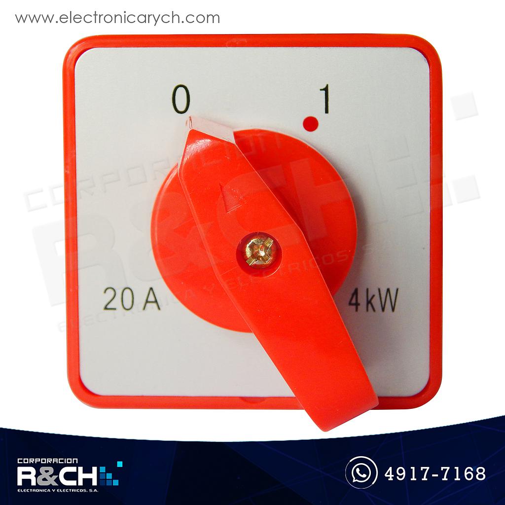 SW-L03 Transferencia Manual universal 20A 4KW