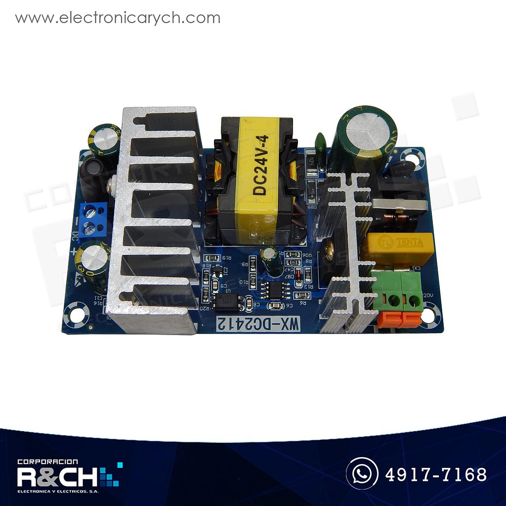 MD-2412 Modulo fuente conmutada 24VDC 4A