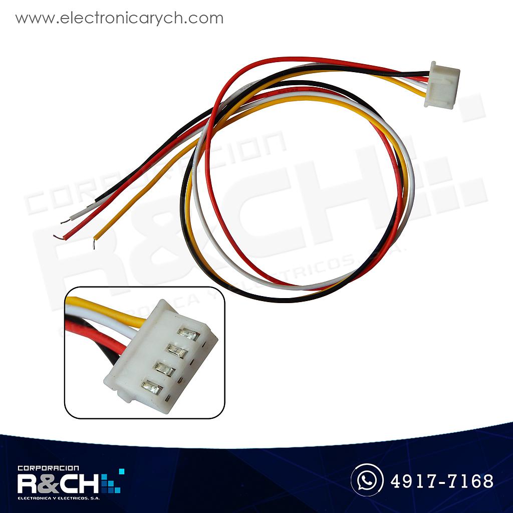 CN-PH2-4F Conector con cable PH2.0mm 4 pin hembra 30cm