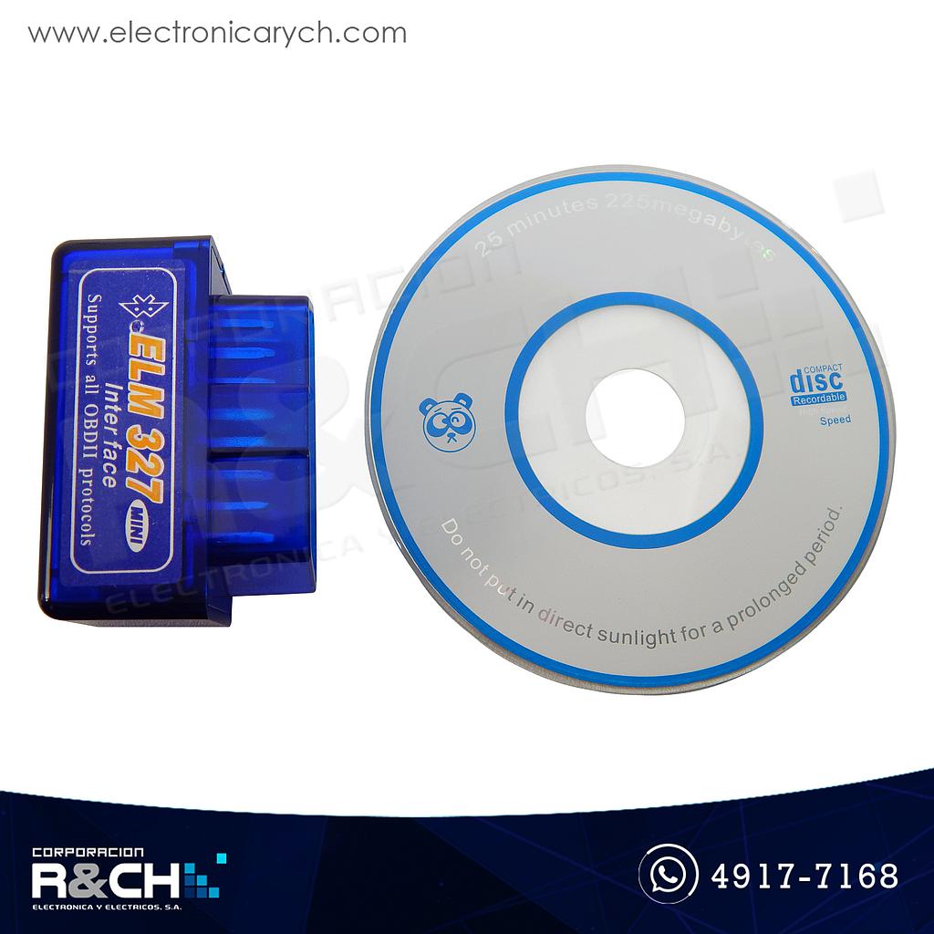 MD-ELM327 Escáner automotriz OBD2 Bluetooth interfaz ELM327