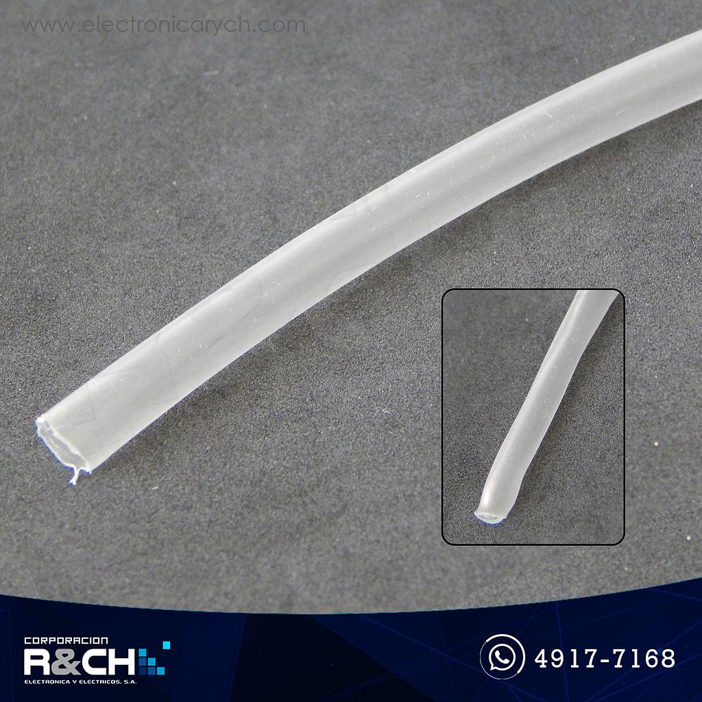 TP-5T Termoencogible Transparente 5mm. pie