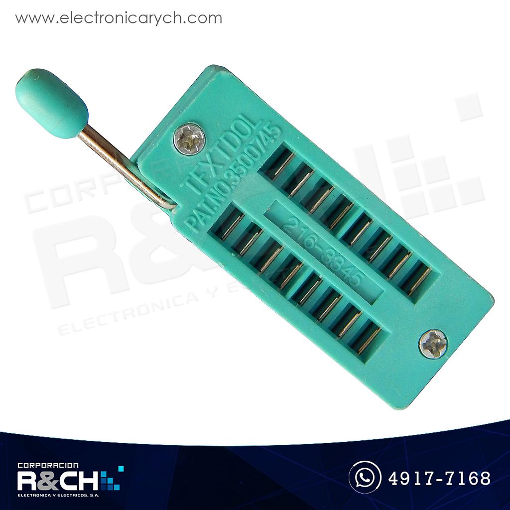 SK-16PZIF Socket ZIF 16 Pin