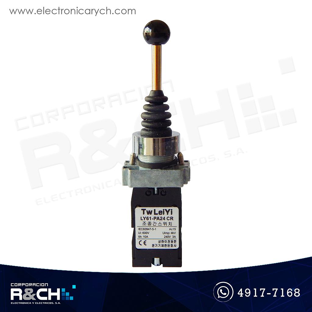 SW-JGR Joystick Palanca Grande Automático 4 Posiciones Negro