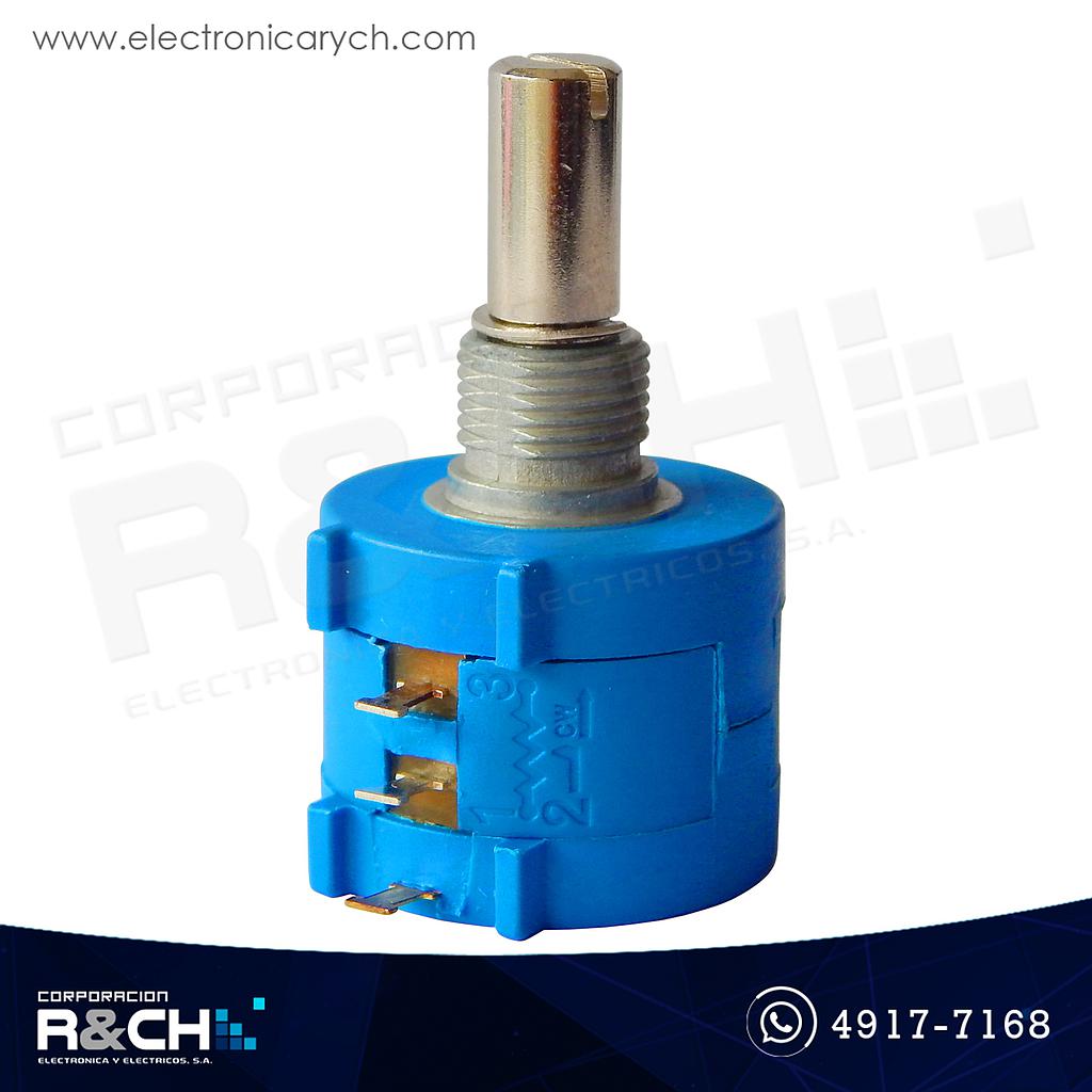 3590S-500 Potenciómetro 10 vueltas 500ohm precisión azul 501