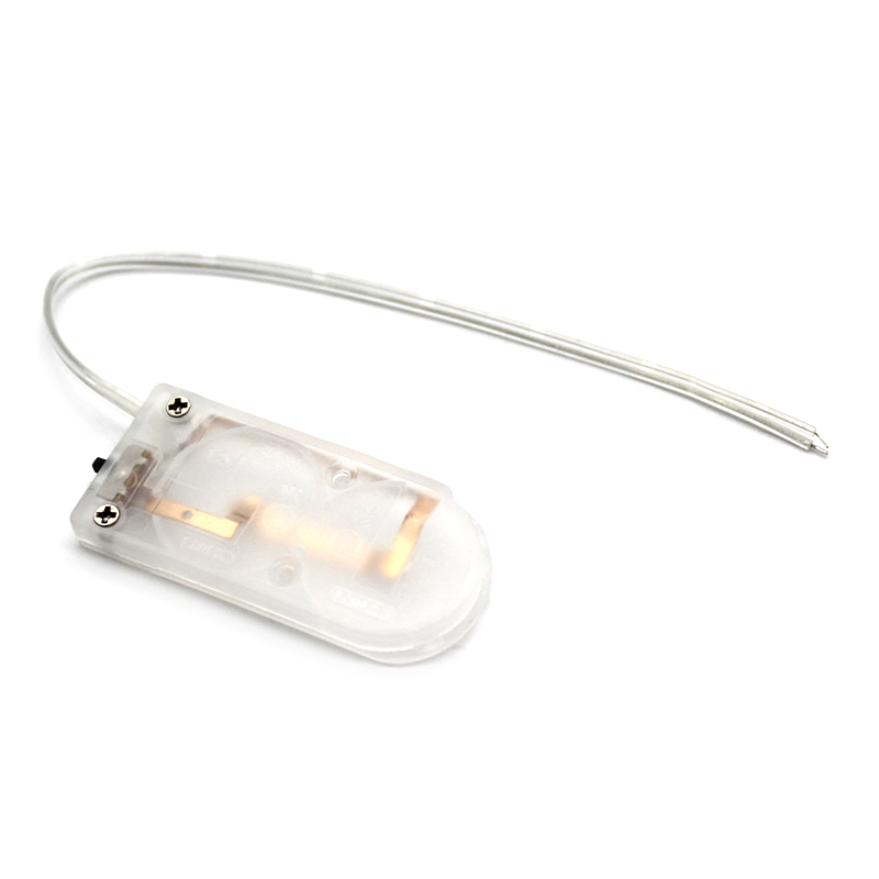 PR-2032DT Porta Baterias CR2032 Doble 6V con switch