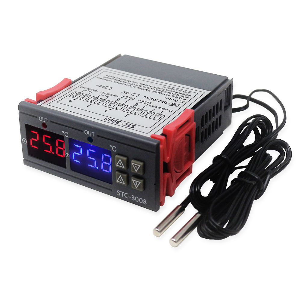 MD-3008 Modulo Sensor de Temperatura controlable Digital STC-3008 12V Termostato