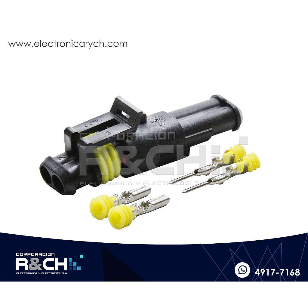 CN-362P Conector 2 Pin Impermeable