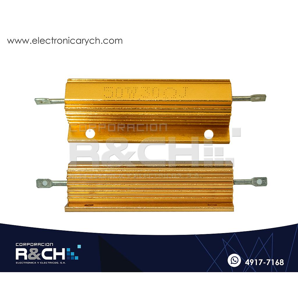 RX-30/50 Resistencia 30 ohm 50W Aluminio