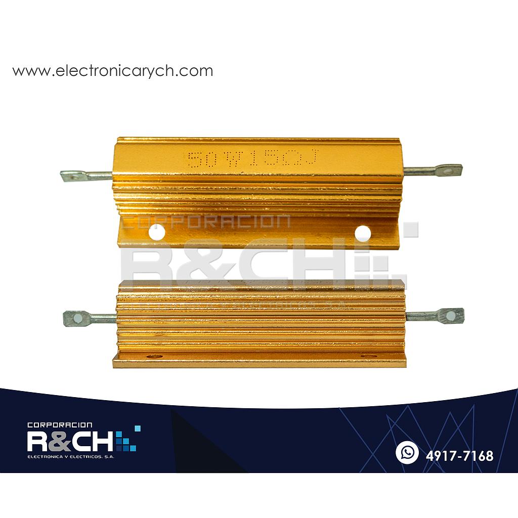 RX-15/50 Resistencia 15 ohm 50W Aluminio