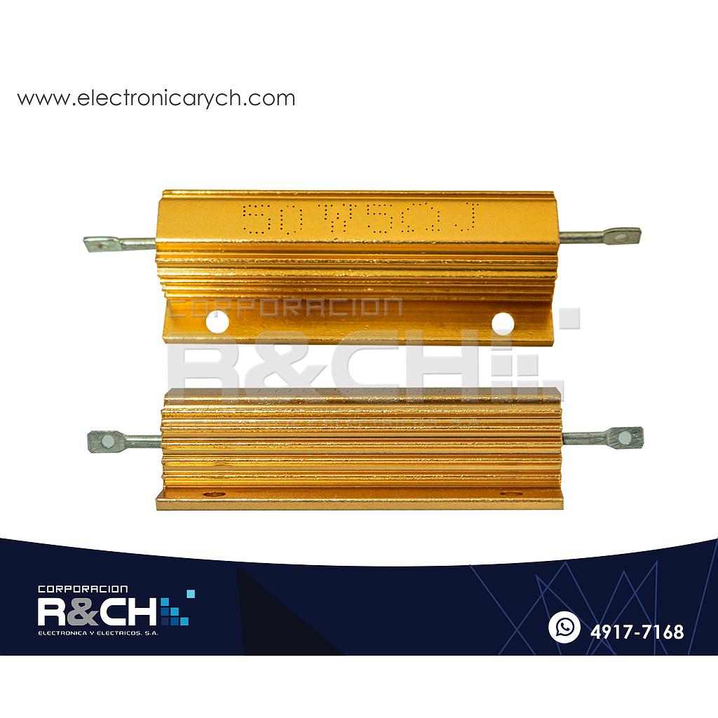 RX-5/50 Resistencia 5 ohm 50W Aluminio