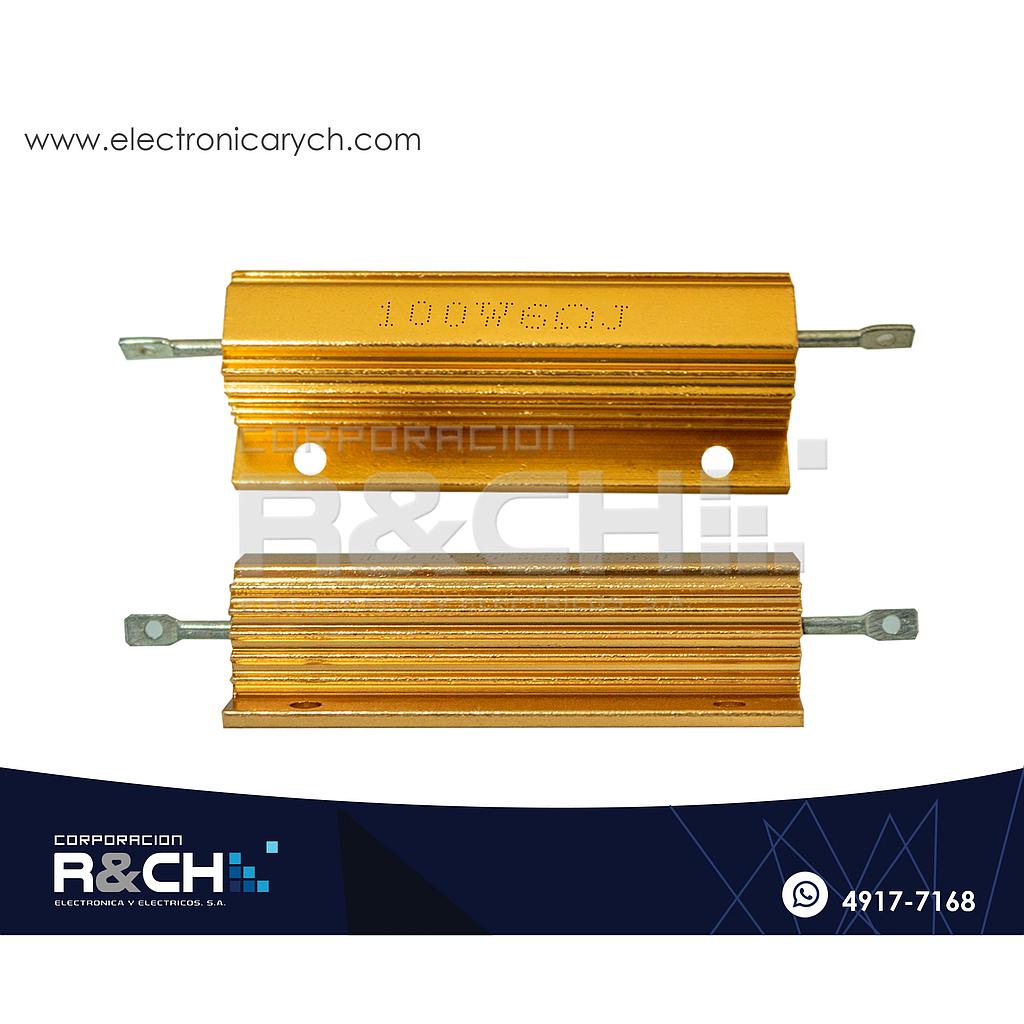 RX-6/100 Resistencia 6 ohm 100W Aluminio