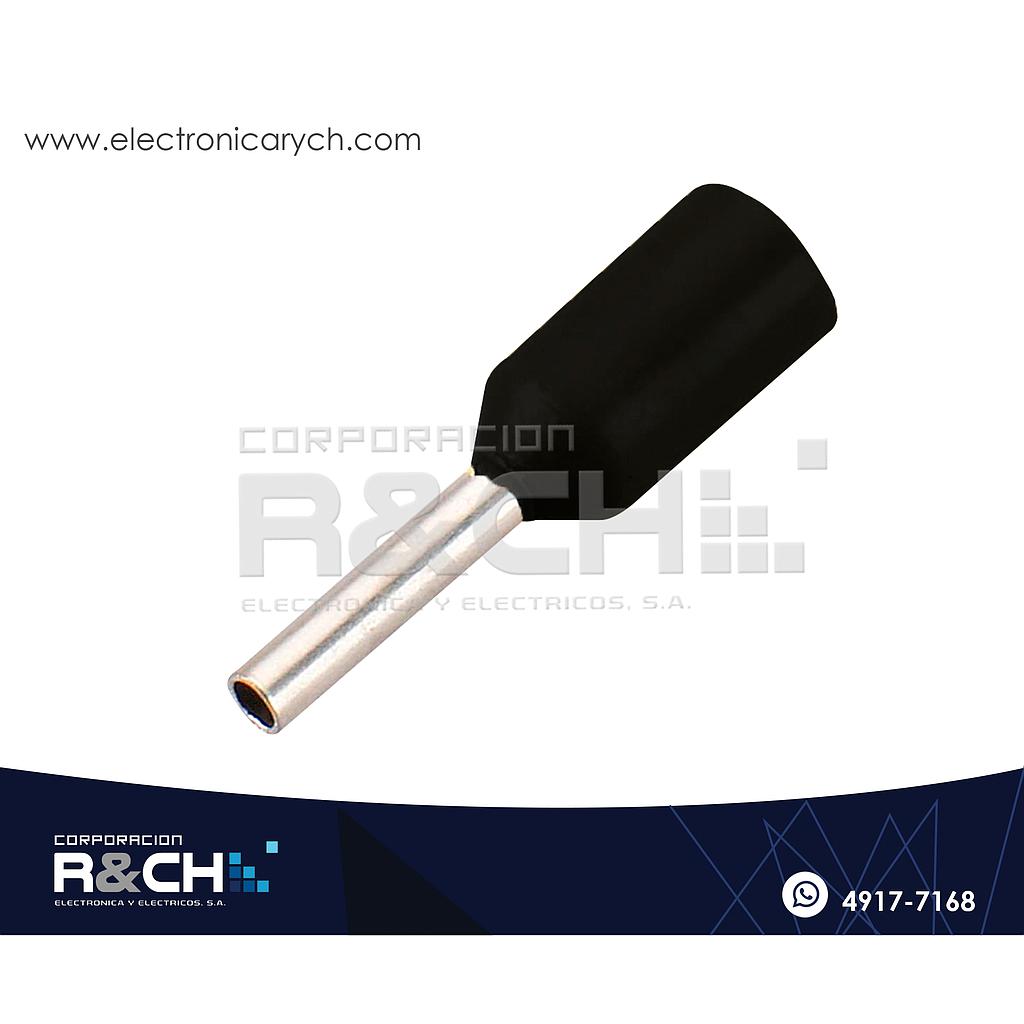 TN-F1N Terminal Tipo Pin 1mm Negro