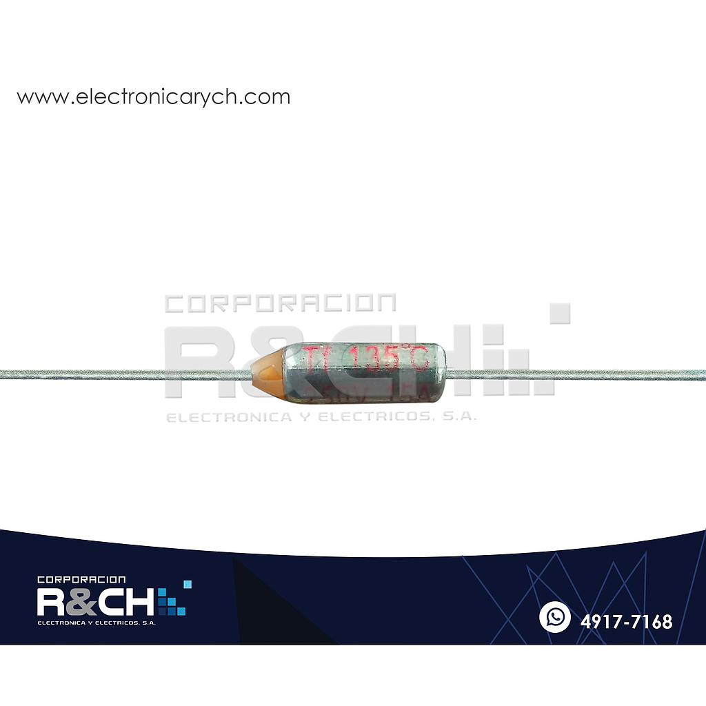 FT-135F Fusible Termico 135ºC 250V 15A