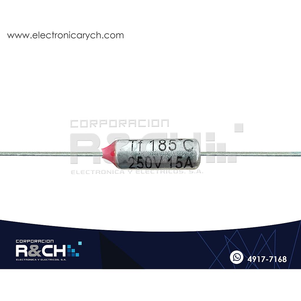 FT-185F Fusible Termico 185ºC 250V 15A