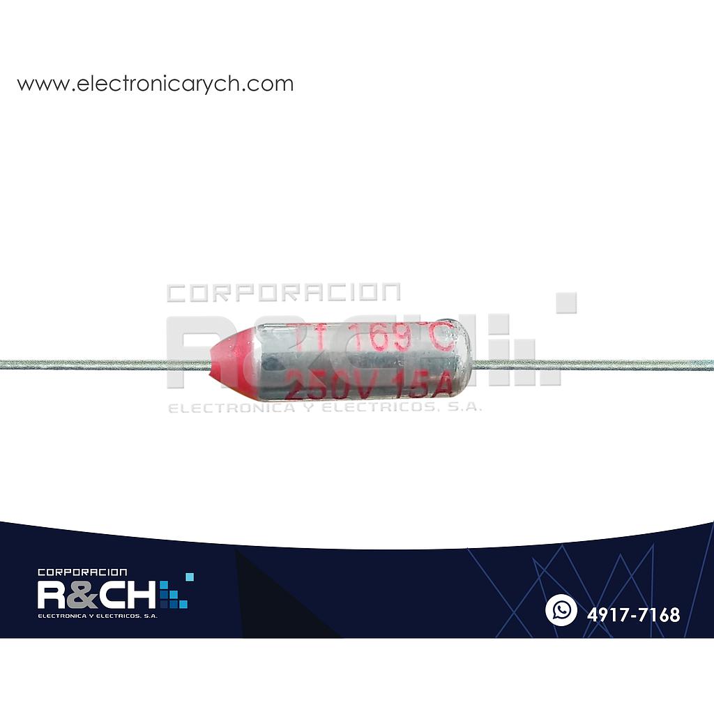 FT-169F Fusible Termico 169ºC 250V 15A