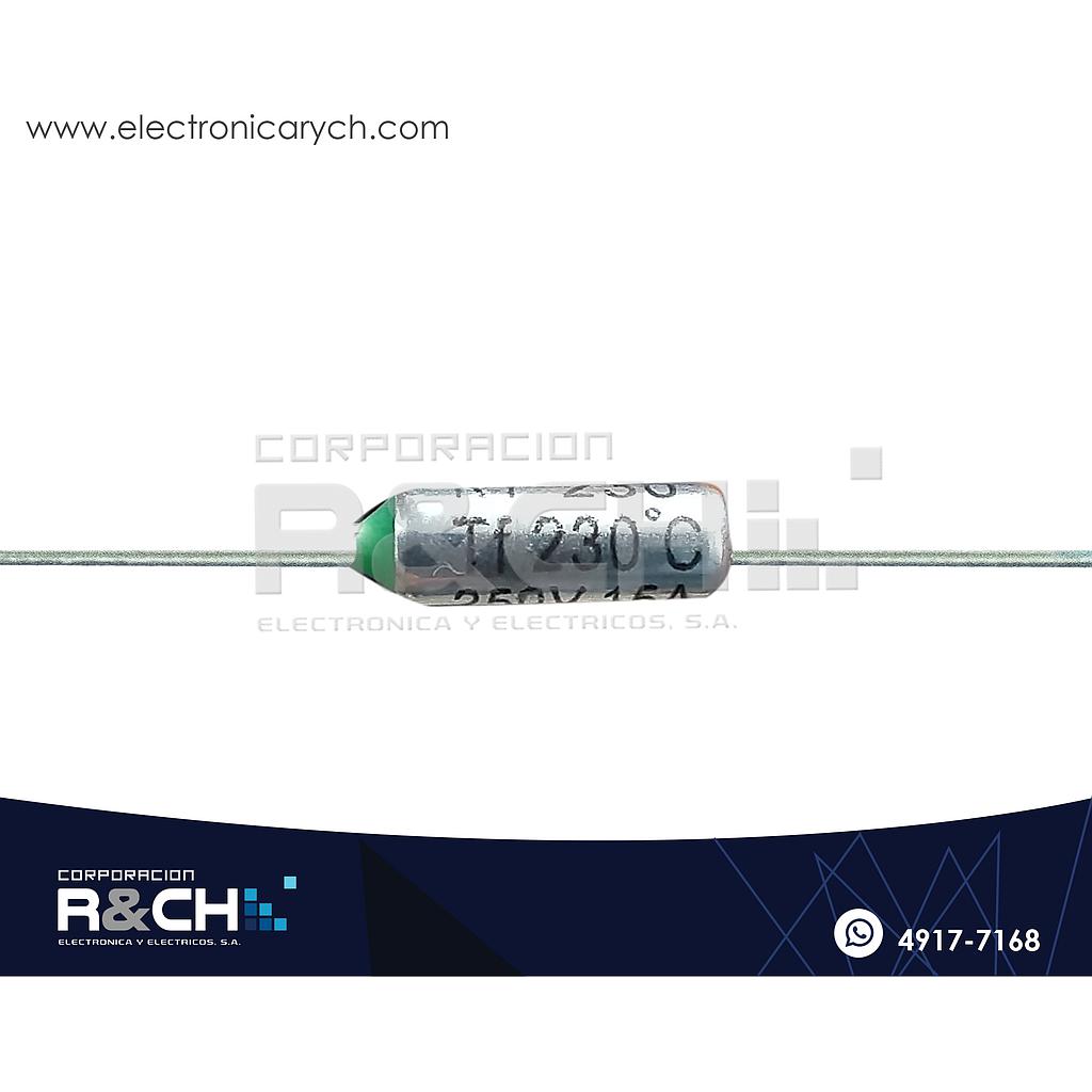FT-230F Fusible Termico 230ºC 250V 15A